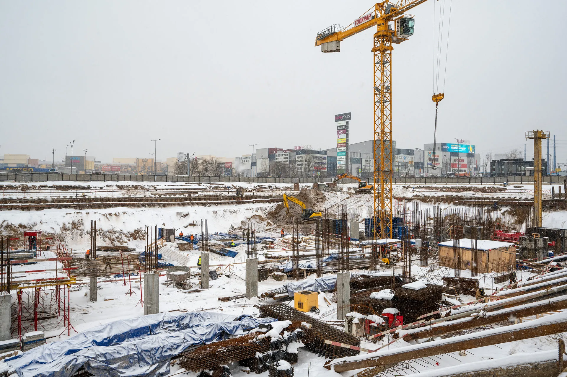 квартал «МИРАПОЛИС» ход строительства