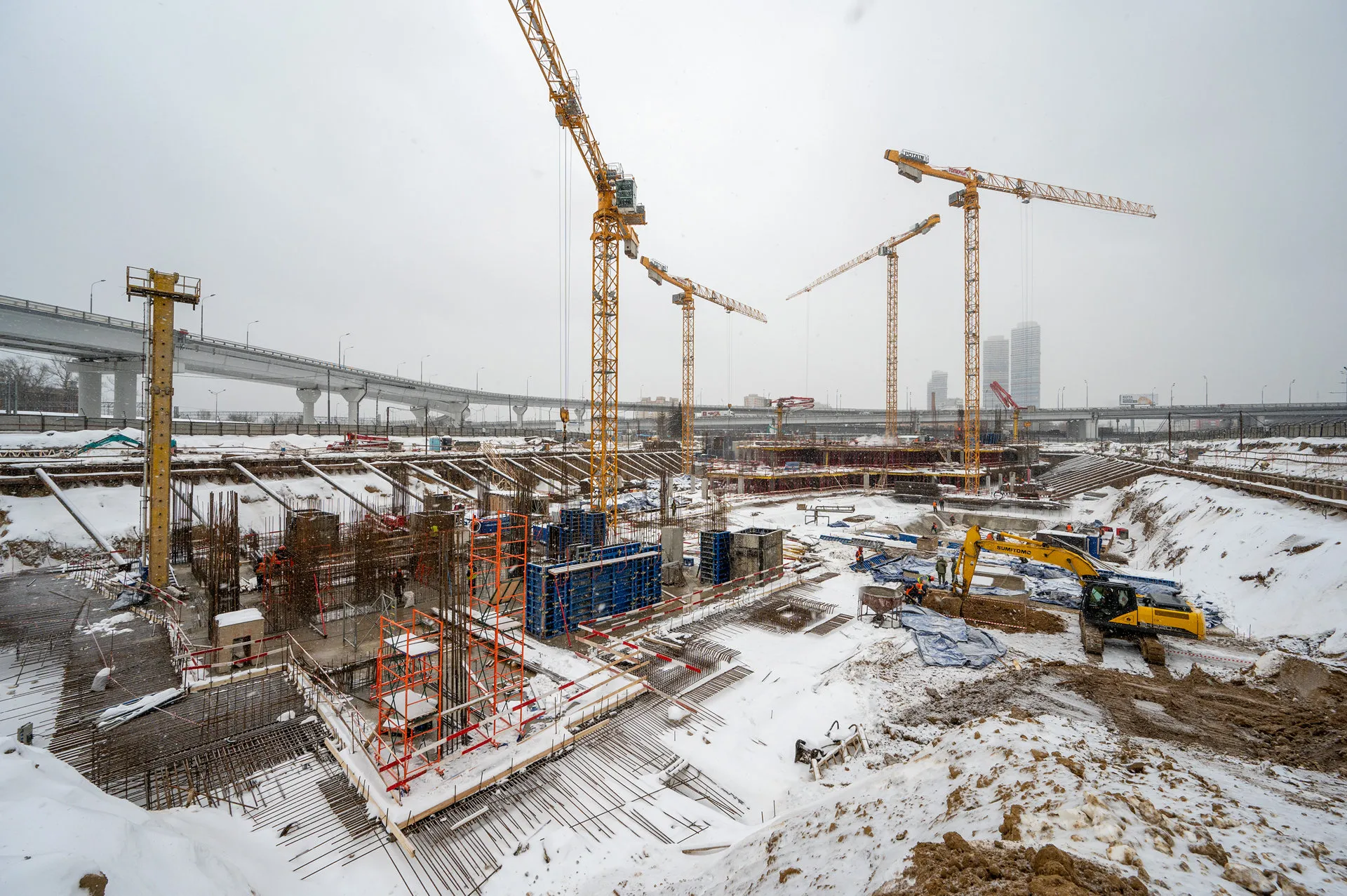 квартал «МИРАПОЛИС» ход строительства