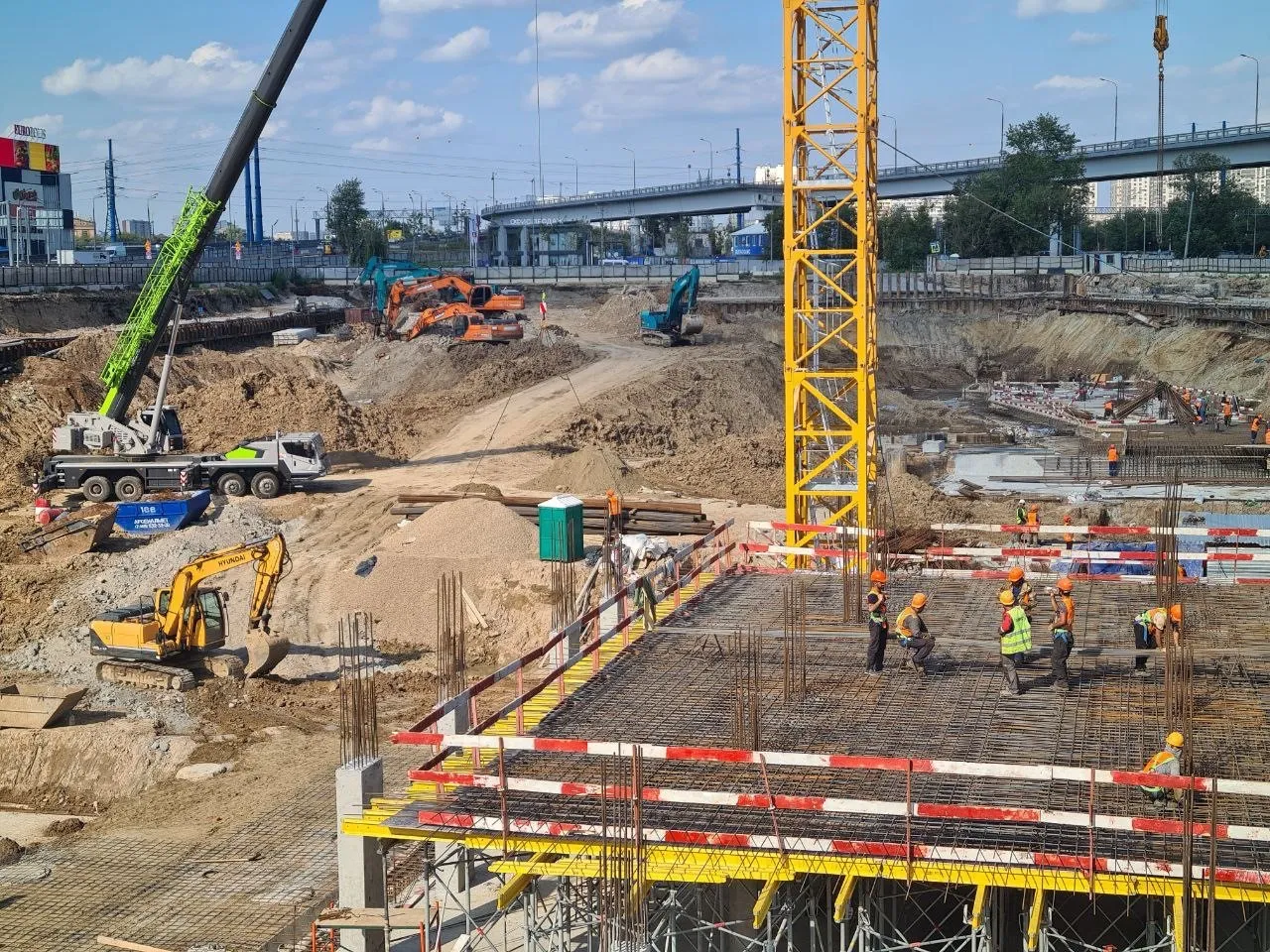 квартал «МИРАПОЛИС» ход строительства