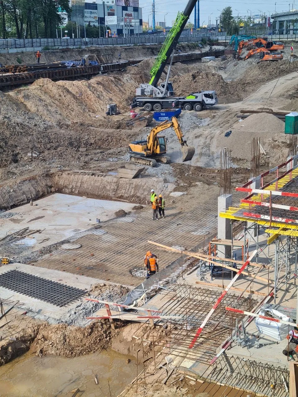 квартал «МИРАПОЛИС» ход строительства