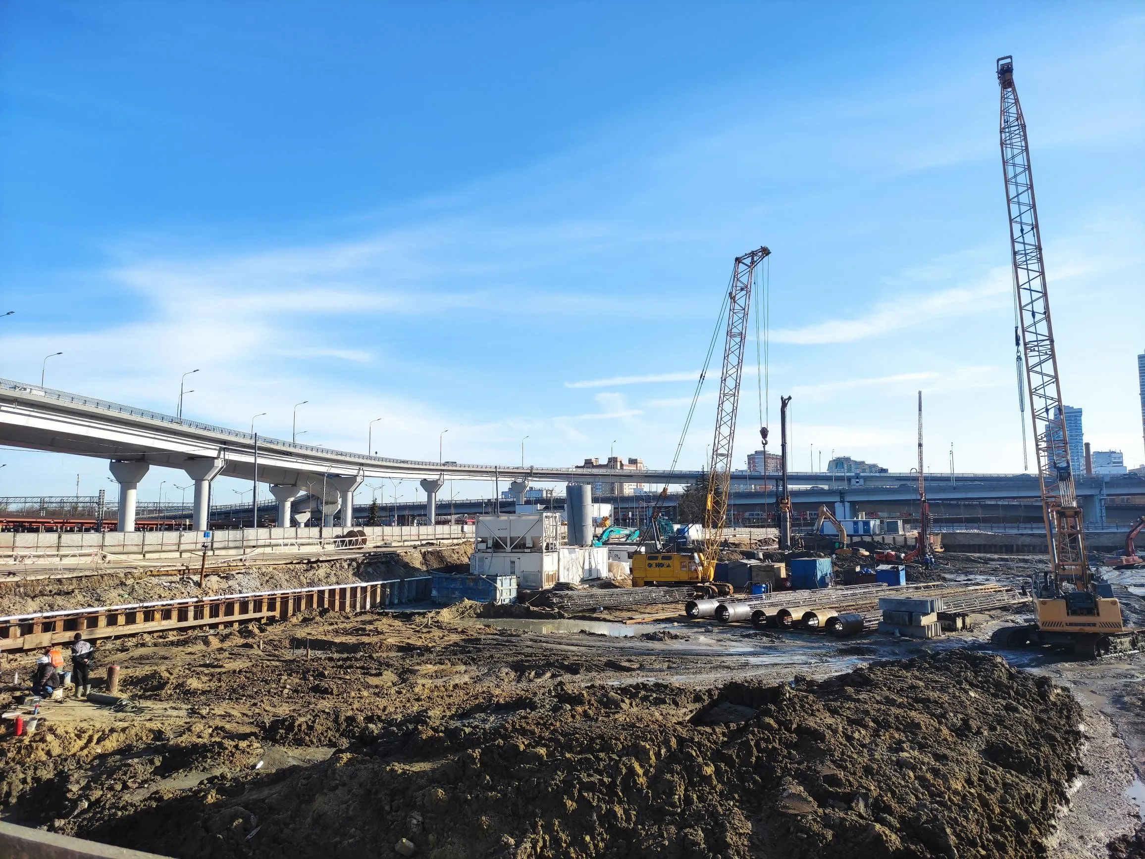 квартал «МИРАПОЛИС» ход строительства