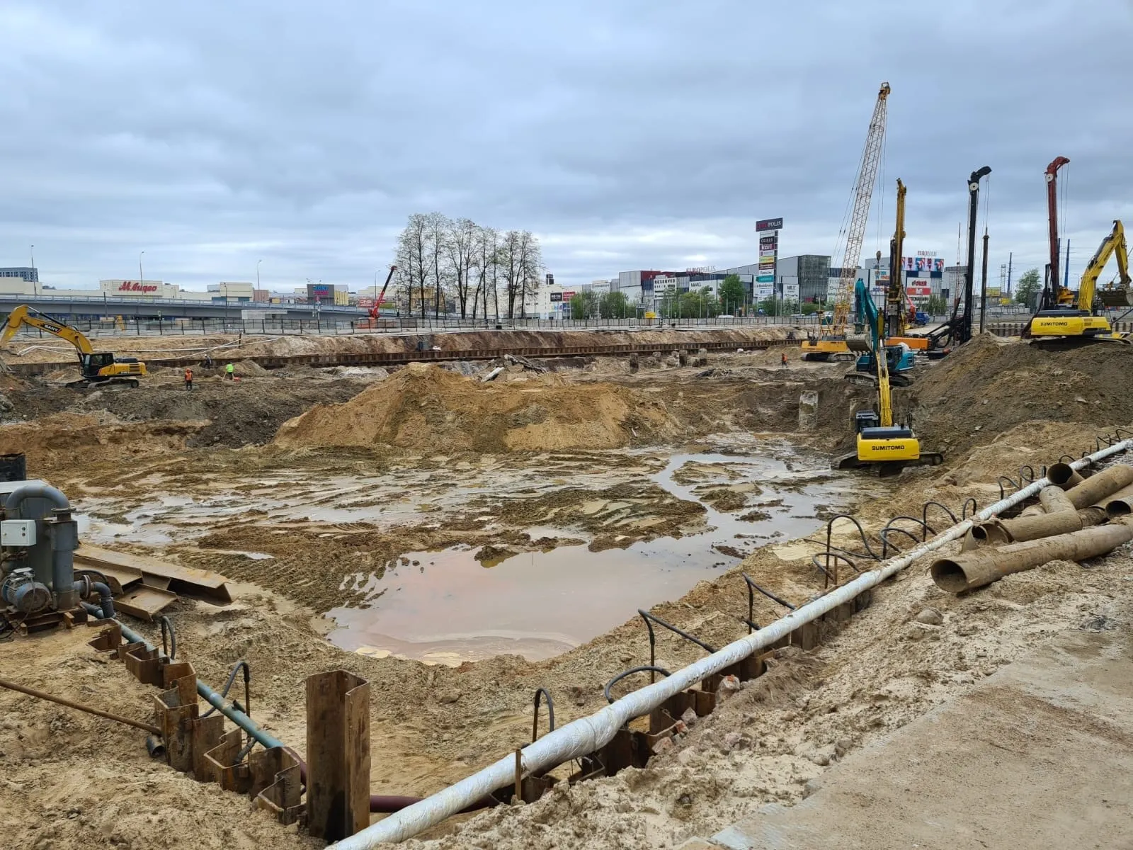 квартал «МИРАПОЛИС» ход строительства