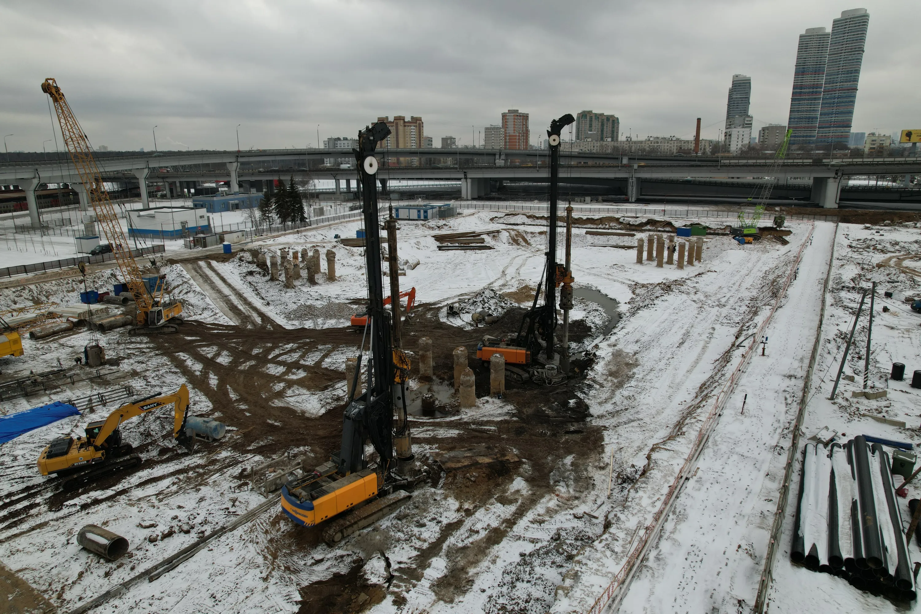 квартал «МИРАПОЛИС» ход строительства