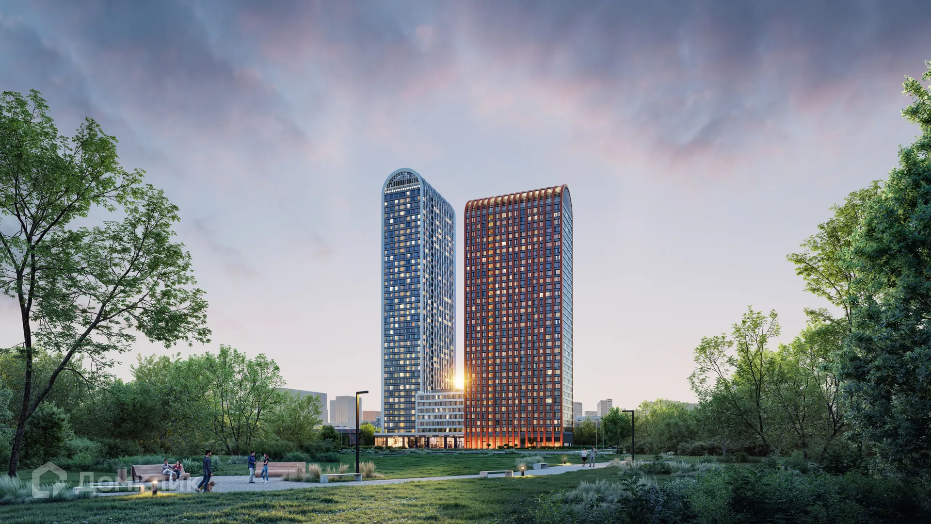 Планировка 1-комнатной квартиры 36.8 м² в ЖК Voice Towers (Войс Тауэрс), г. Москва — фото 10