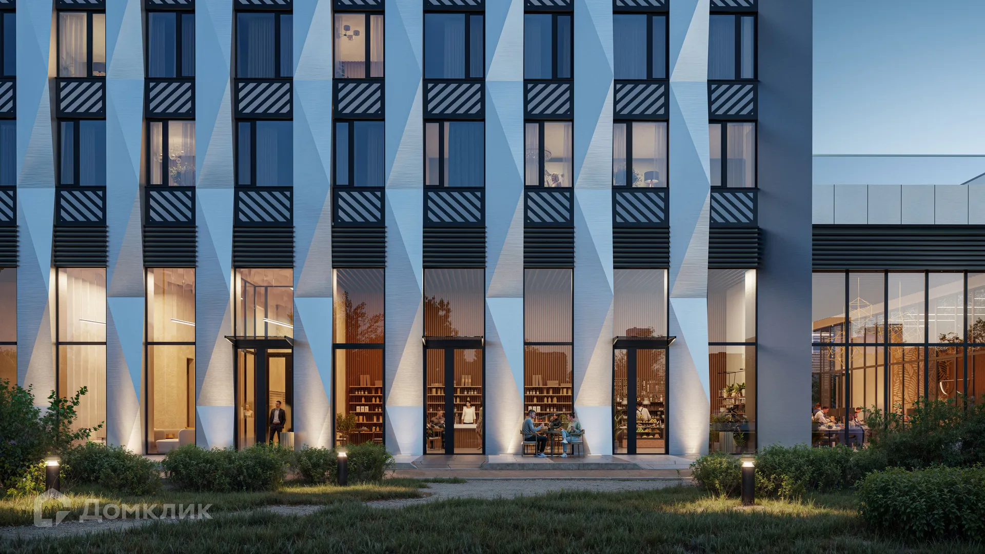 Планировка 1-комнатной квартиры 36.8 м² в ЖК Voice Towers (Войс Тауэрс), г. Москва — фото 11