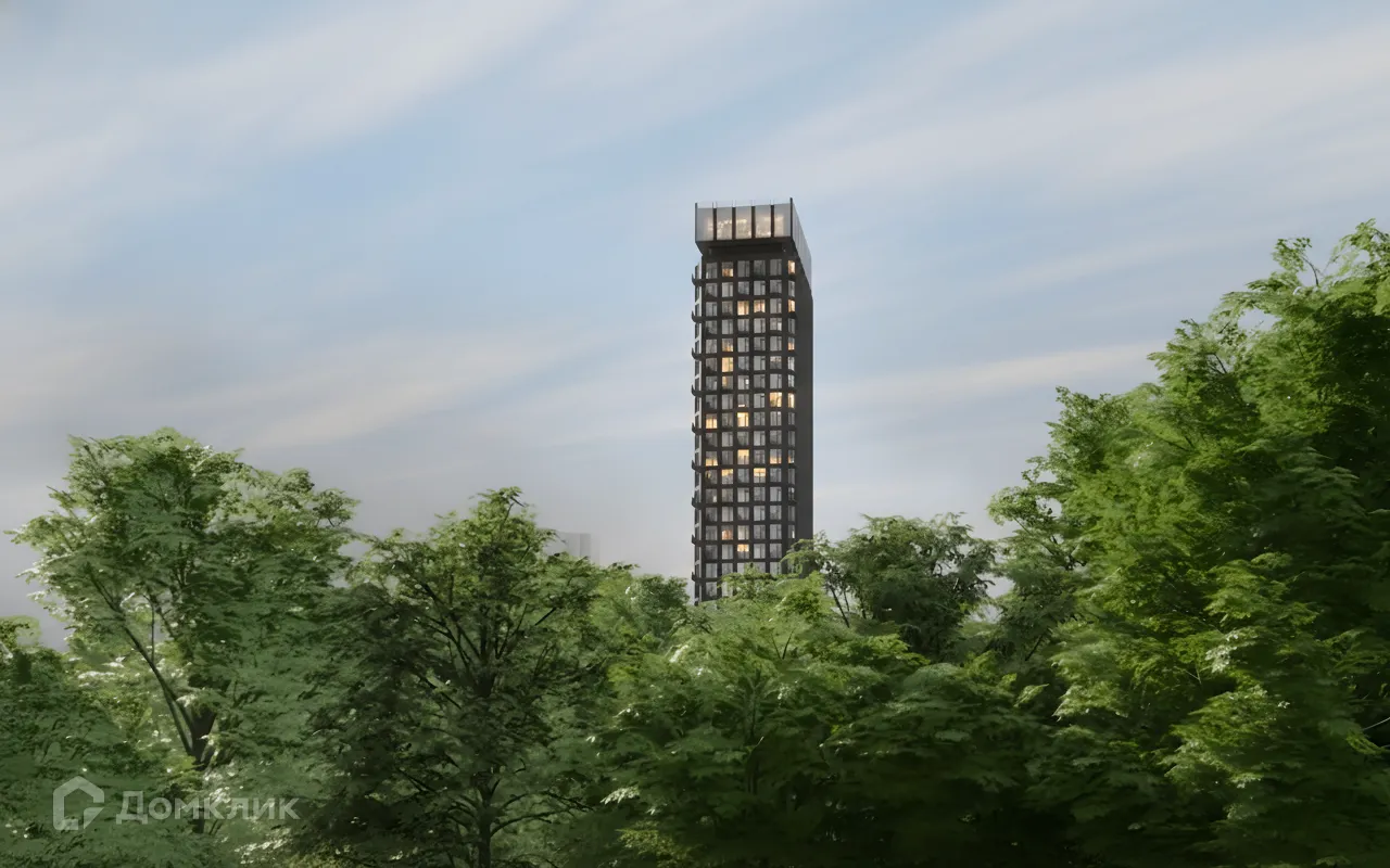 Планировка 1-комнатной квартиры 45.98 м² в ЖК Дом Горизонтов, г. Москва — фото 5