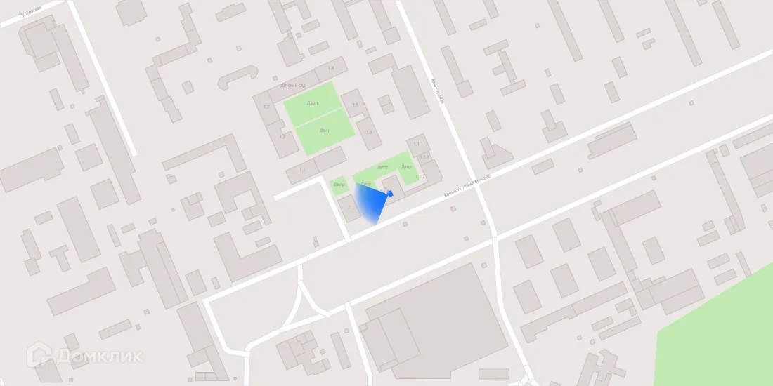 Планировка 2-комнатной квартиры 56.2 м² в ЖК Кронштадтский 9, г. Москва — фото 4