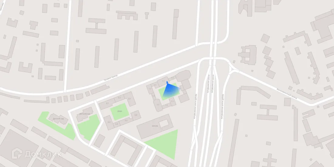 Планировка студии квартиры 29.1 м² в «Алтуфьевское 53», г. Москва — фото 4