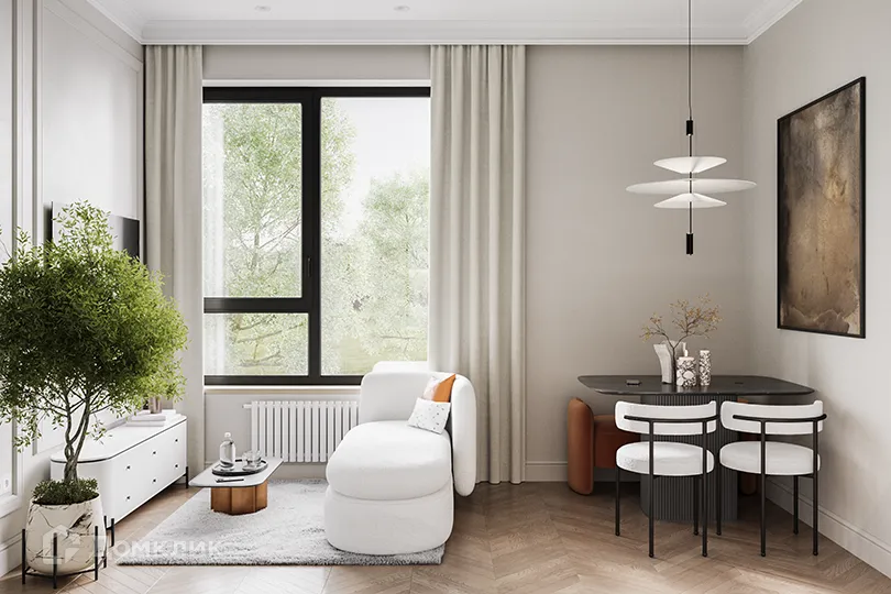 Планировка 2-комнатной квартиры 71.4 м² в ЖК ARTEL (Артель), г. Москва — фото 3