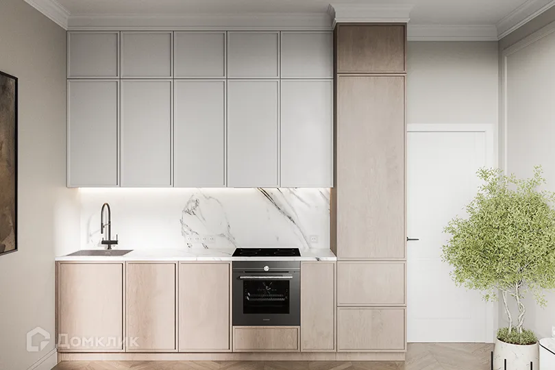 Планировка 2-комнатной квартиры 71.4 м² в ЖК ARTEL (Артель), г. Москва — фото 4