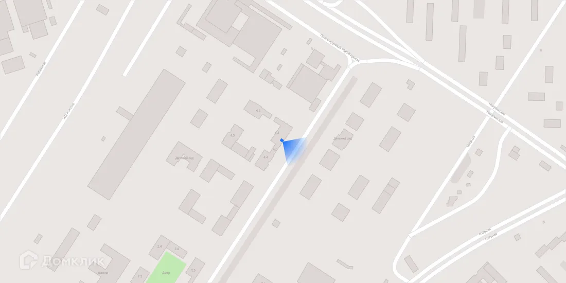 Планировка 1-комнатной квартиры 35 м² в ЖК Мичуринский парк, г. Москва — фото 4