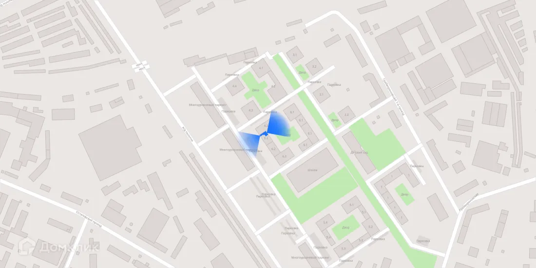 Планировка 3-комнатной квартиры 85 м² в ЖК Волжский парк, г. Москва — фото 4