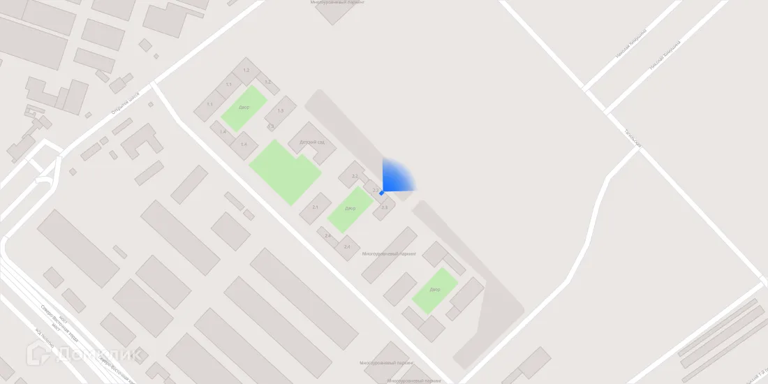 Планировка 1-комнатной квартиры 38.4 м² в ЖК Лосиноостровский парк, г. Москва — фото 3