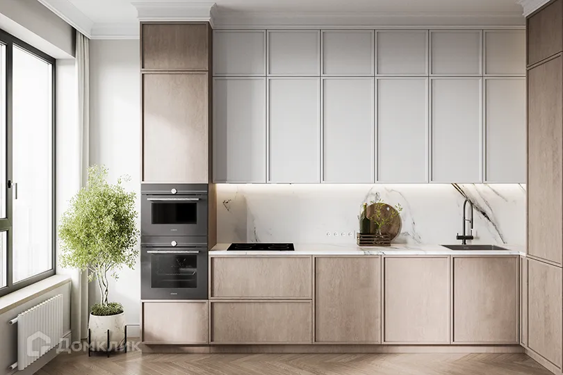 Планировка 2-комнатной квартиры 59.25 м² в ЖК ARTEL (Артель), г. Москва — фото 3