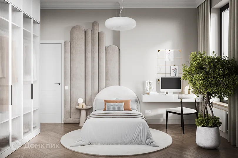 Планировка 2-комнатной квартиры 59.25 м² в ЖК ARTEL (Артель), г. Москва — фото 6