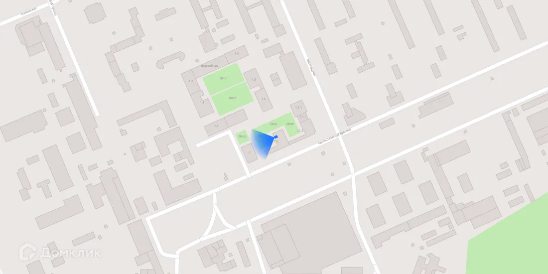 Планировка 1-комнатной квартиры 42 м² в ЖК Кронштадтский 9, г. Москва — фото 4