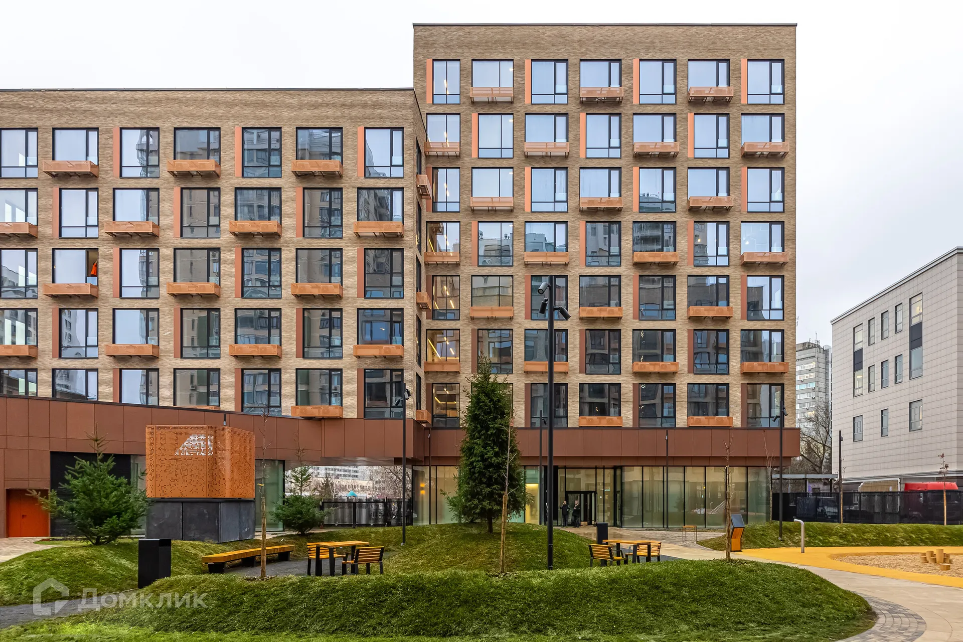 Планировка 3-комнатной квартиры 83.7 м² в ЖК Champine (Шампайн), г. Москва — фото 22