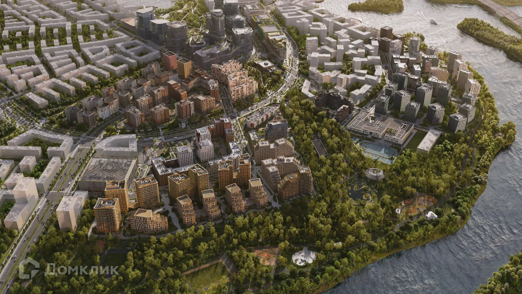 Планировка 3-комнатной квартиры 111.62 м² в СберСити - квартал В20, г. Москва — фото 11