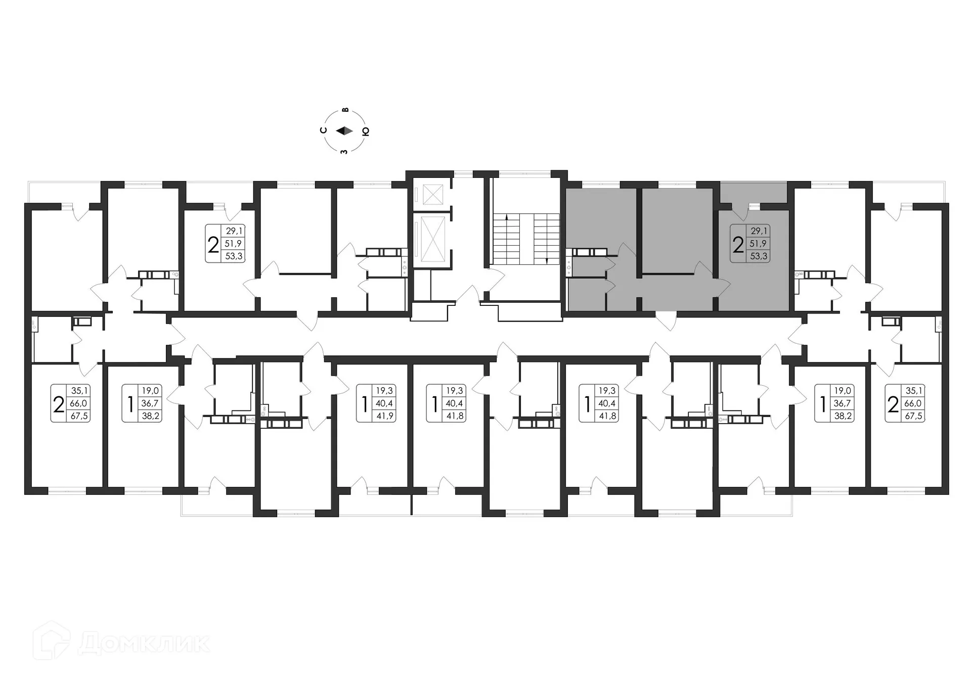 Фото квартиры в ЖК Яблоневые сады