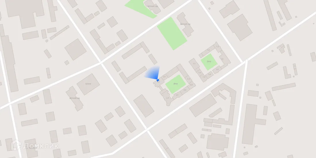 Планировка 2-комнатной квартиры 53.1 м² в ЖК Москворечье, г. Москва — фото 3