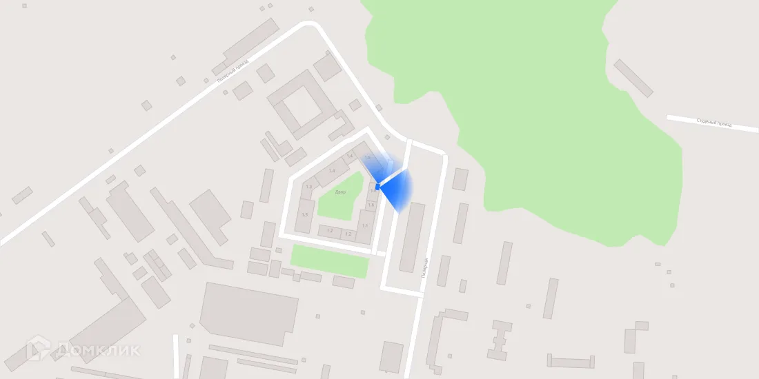 Планировка 2-комнатной квартиры 51.8 м² в ЖК Полар, г. Москва — фото 4