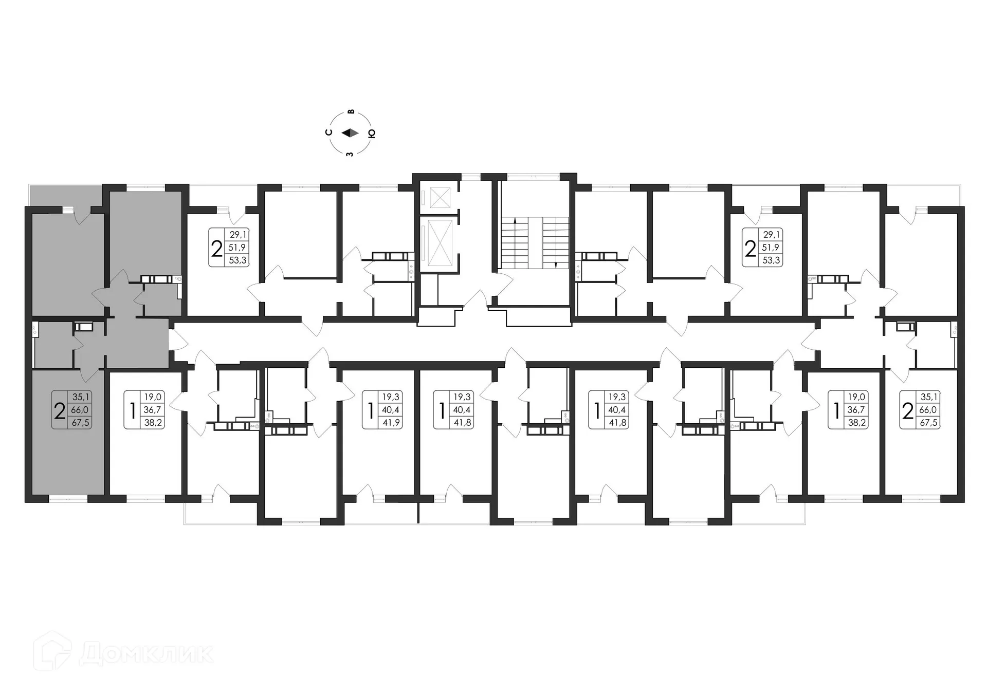 Фото квартиры в ЖК Яблоневые сады