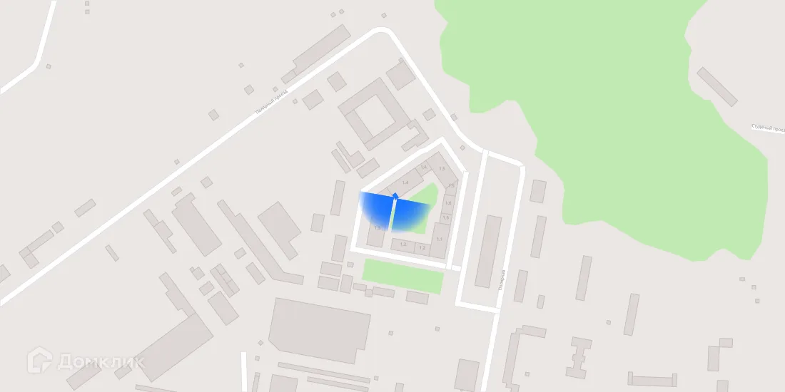 Планировка 2-комнатной квартиры 54.8 м² в ЖК Полар, г. Москва — фото 4