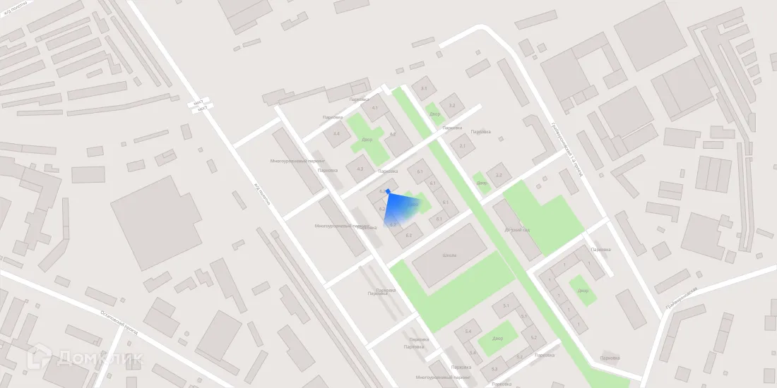 Планировка 1-комнатной квартиры 34.2 м² в ЖК Волжский парк, г. Москва — фото 3