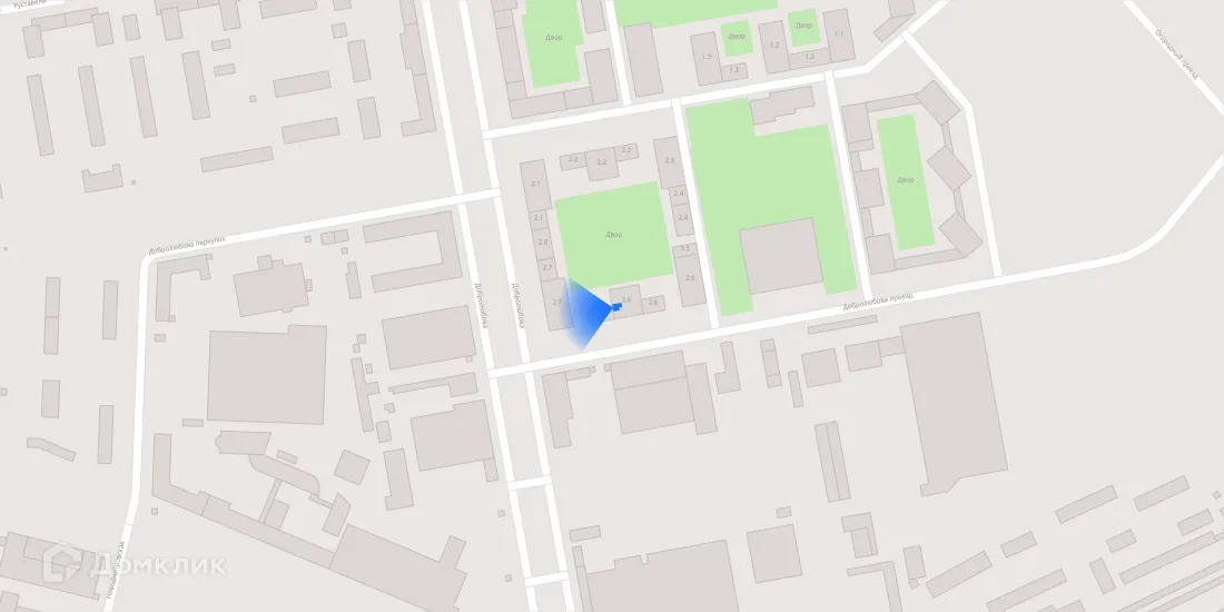 Планировка 1-комнатной квартиры 44.5 м² в ЖК Руставели 14, г. Москва — фото 4