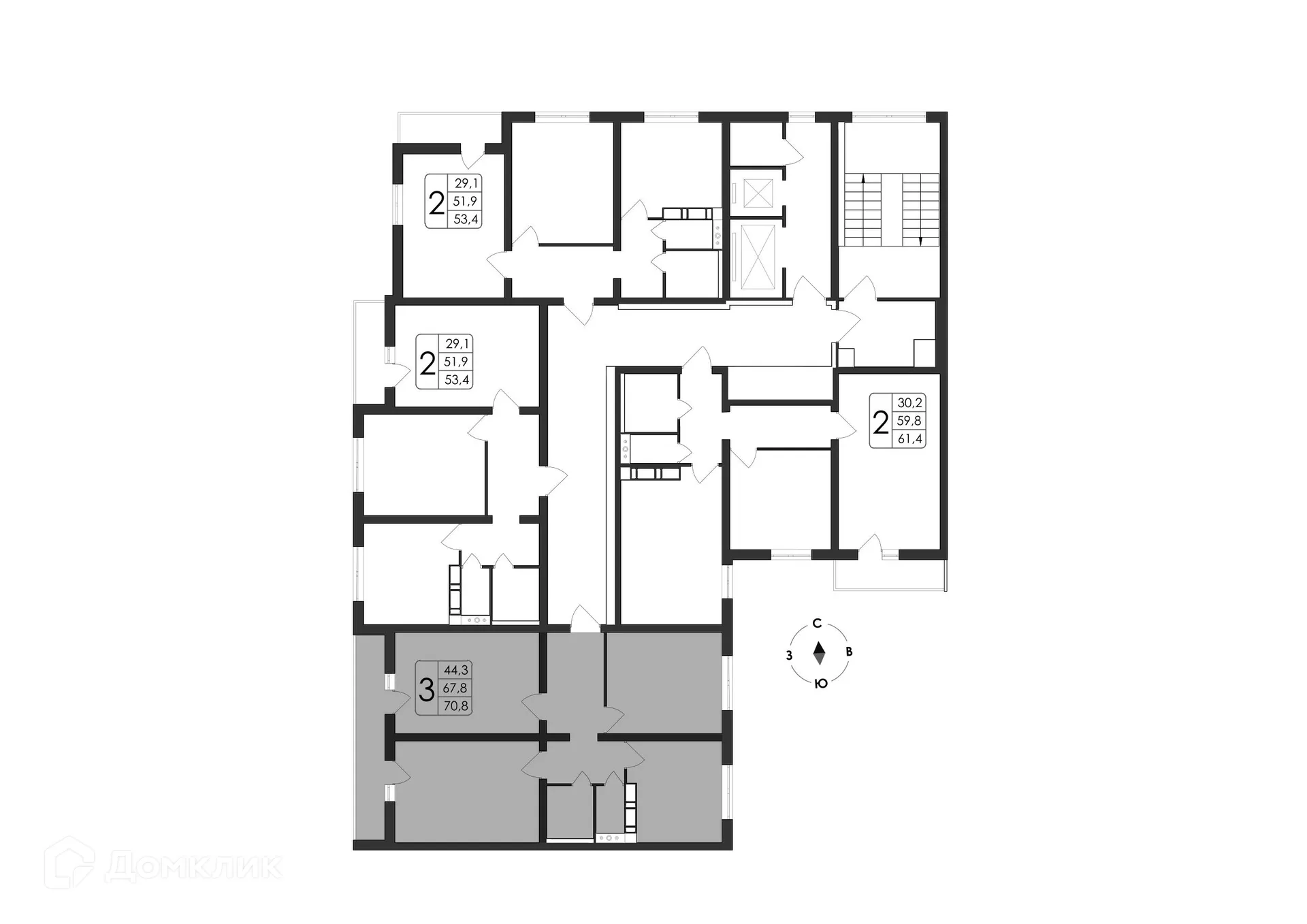 Фото квартиры в ЖК Яблоневые сады