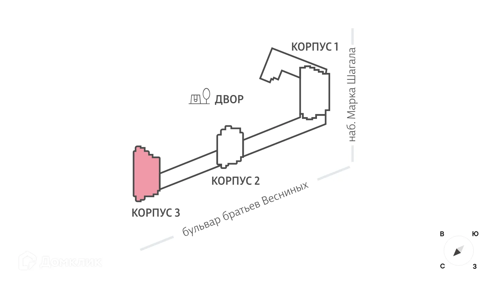 Планировка 1-комнатной квартиры 41.5 м² в ЖК "Зиларт", г. Москва — фото 3