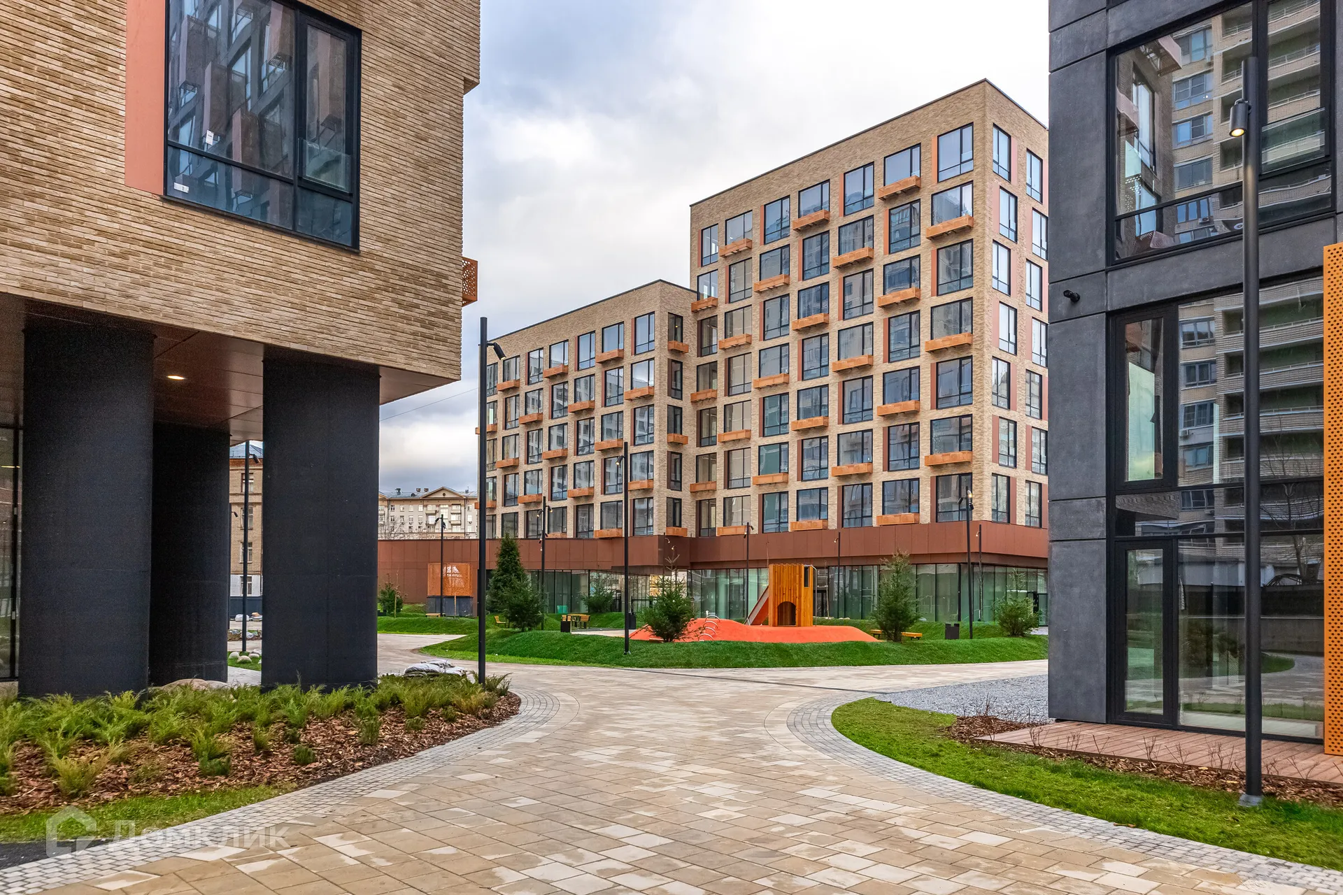 Планировка 3-комнатной квартиры 75.1 м² в ЖК Champine (Шампайн), г. Москва — фото 17