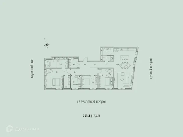 Квартира в ЖК Комплекс Annabel's (Аннабельс)