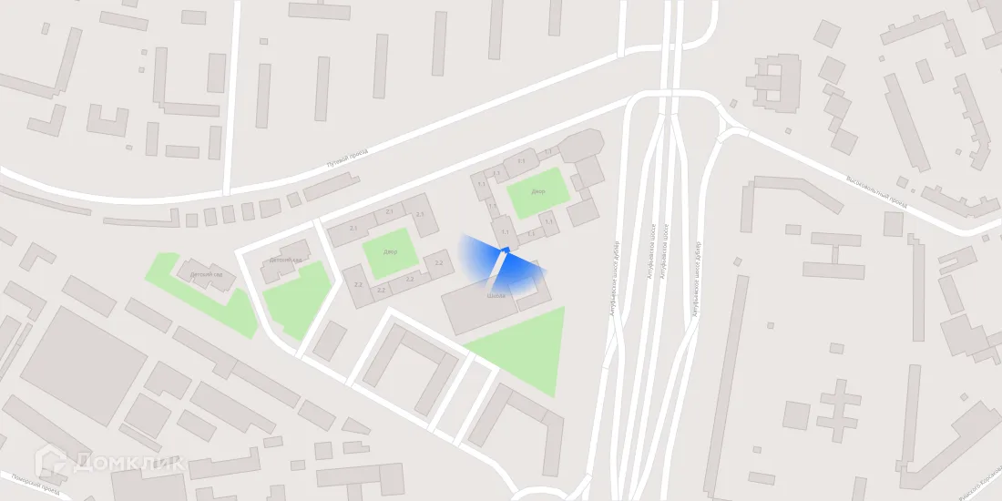 Планировка 1-комнатной квартиры 41.4 м² в «Алтуфьевское 53», г. Москва — фото 4