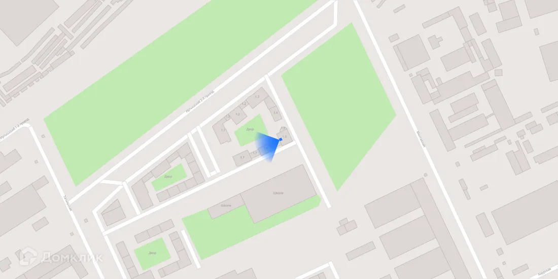 Планировка 1-комнатной квартиры 33.8 м² в ЖК 2-й Иртышский, г. Москва — фото 4