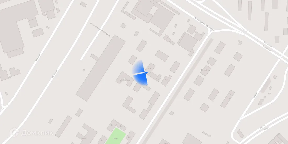 Планировка 2-комнатной квартиры 62.5 м² в ЖК Мичуринский парк, г. Москва — фото 4