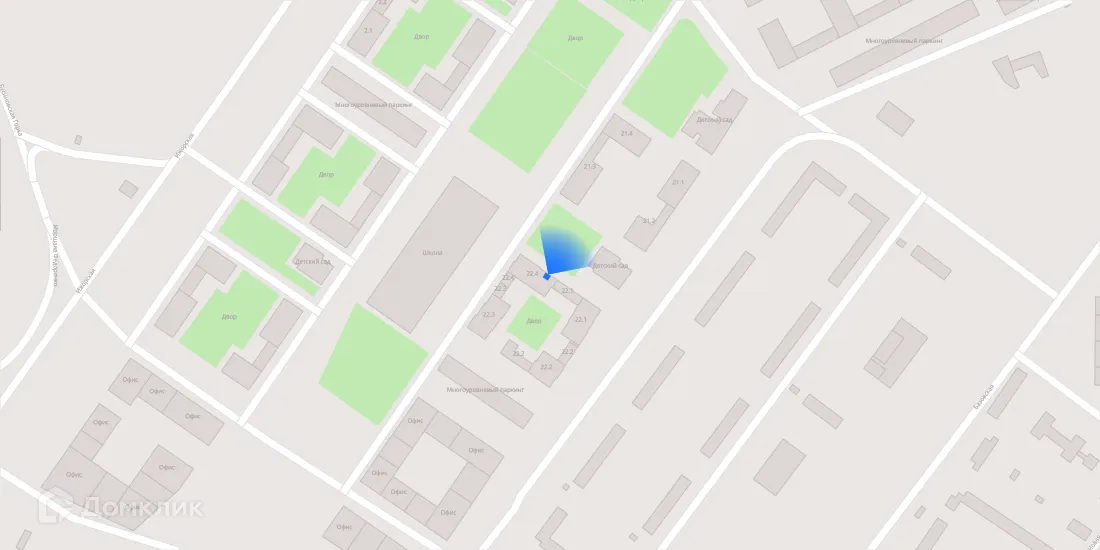 Планировка 1-комнатной квартиры 34.3 м² в ЖК Бусиновский парк, г. Москва — фото 4