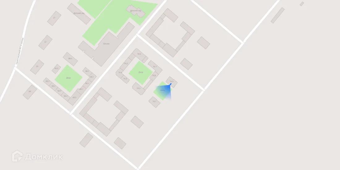 Планировка студии квартиры 24 м² в ЖК Саларьево парк, г. Москва — фото 4