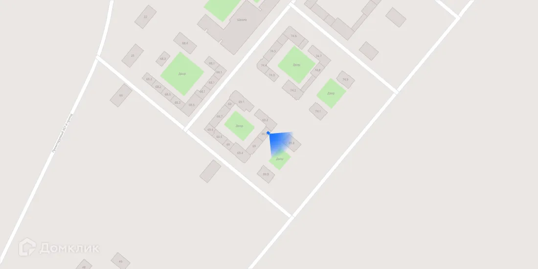 Планировка 1-комнатной квартиры 33.7 м² в ЖК Саларьево парк, г. Москва — фото 3