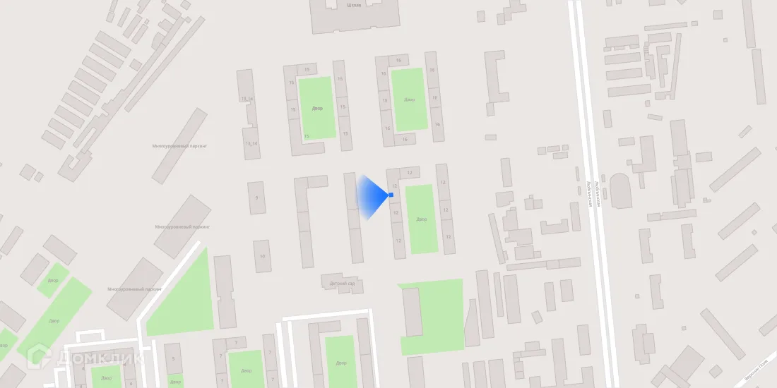 Планировка 1-комнатной квартиры 35.8 м² в ЖК Люблинский парк, г. Москва — фото 4