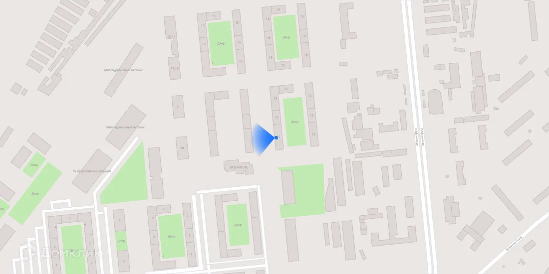 Планировка 1-комнатной квартиры 39.2 м² в ЖК Люблинский парк, г. Москва — фото 4