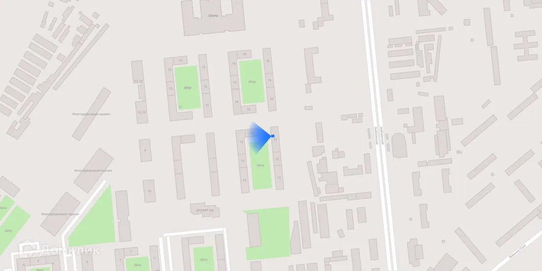 Планировка 1-комнатной квартиры 32.2 м² в ЖК Люблинский парк, г. Москва — фото 4