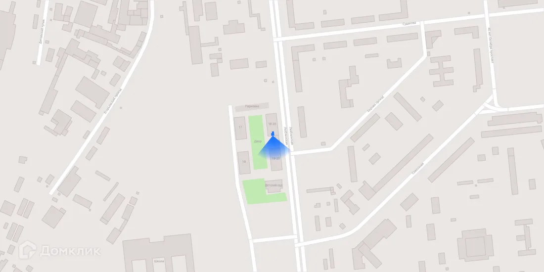 Планировка 1-комнатной квартиры 42.2 м² в ЖК Люблинский парк, г. Москва — фото 4