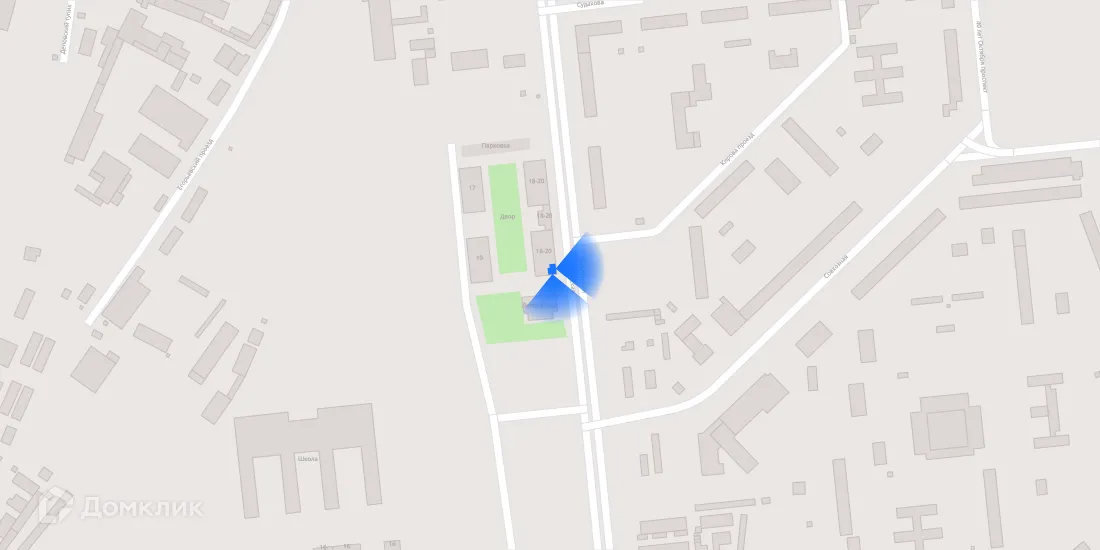 Планировка 3-комнатной квартиры 72.4 м² в ЖК Люблинский парк, г. Москва — фото 4