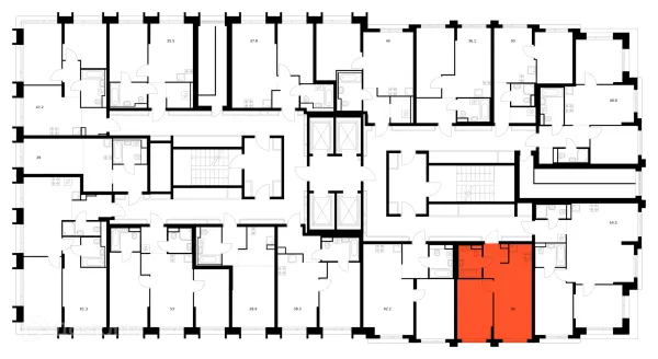 1 комн. в ЖК Зелёный парк