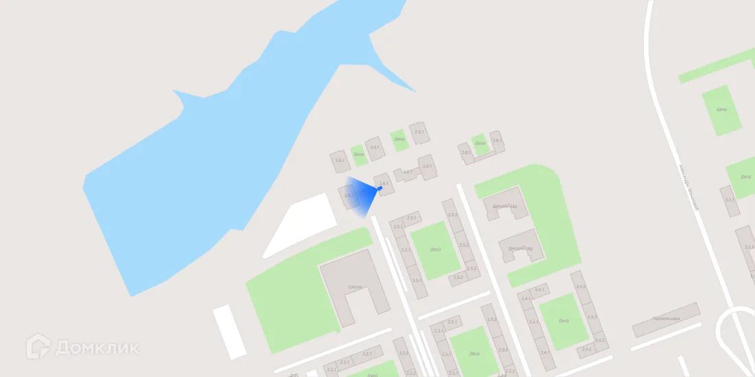 Планировка 1-комнатной квартиры 37.1 м² в «Бунинская набережная», г. Москва — фото 3