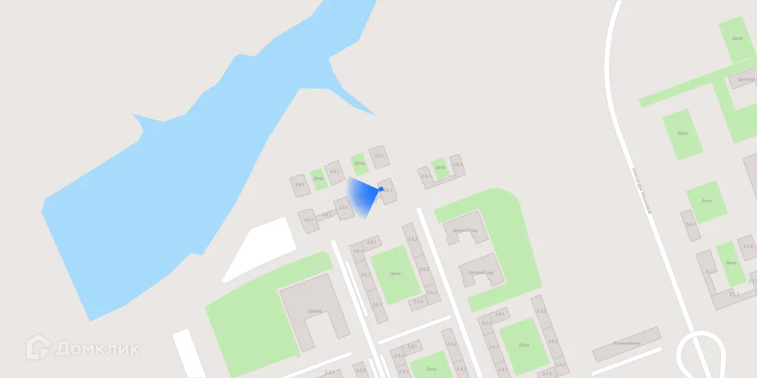 Планировка 1-комнатной квартиры 35.1 м² в «Бунинская набережная», г. Москва — фото 3