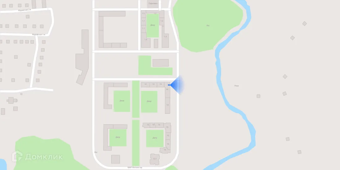 Планировка студии квартиры 20.1 м² в «Митинский лес», г. Москва — фото 3