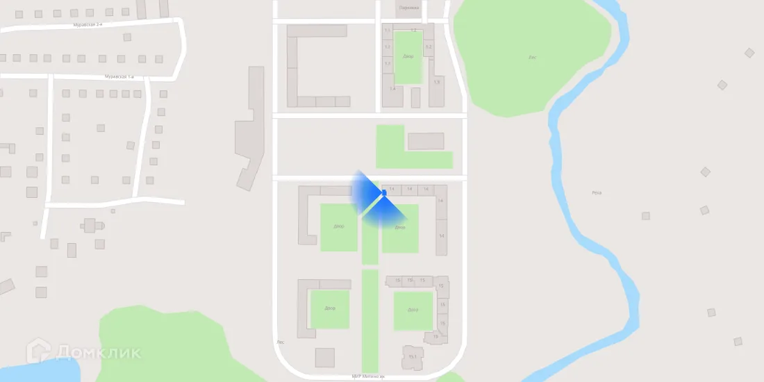 Планировка 2-комнатной квартиры 47.9 м² в «Митинский лес», г. Москва — фото 3