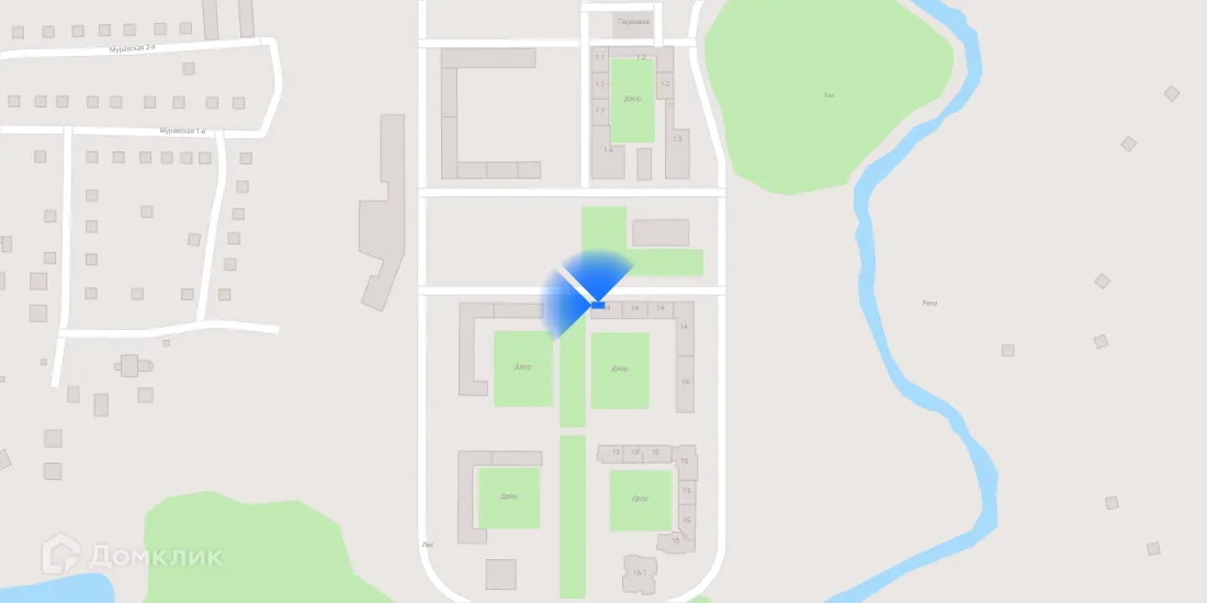 Планировка 3-комнатной квартиры 69.6 м² в «Митинский лес», г. Москва — фото 3